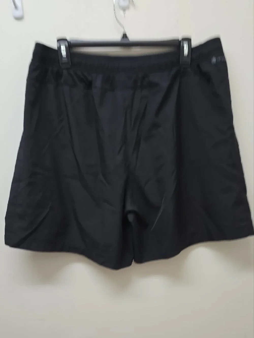 Adidas Black Men's Athletic Shorts with Elastic Waistband - Size 2XL